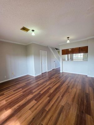 Empty room, Interior, Wood Texture Flooring