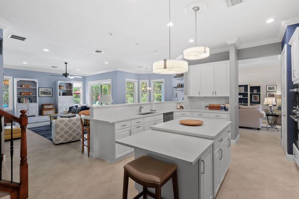 Interior, Kitchen, Pendant Lights, Recessed Lighting