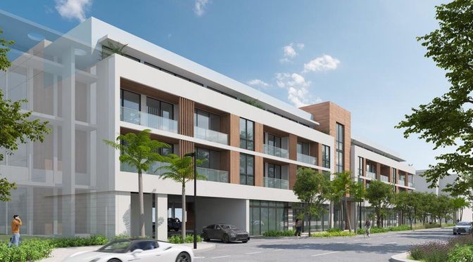 Exterior, Facade, Modern