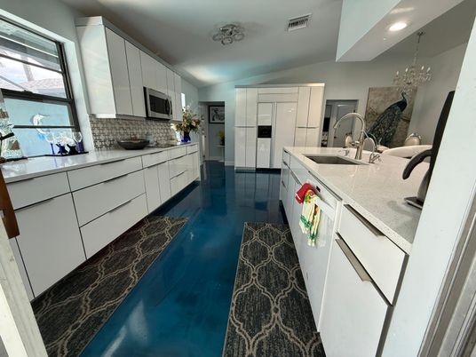 Interior, Kitchen, Recessed Lighting