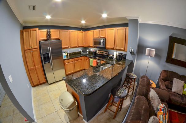 Interior, Kitchen, Recessed Lighting