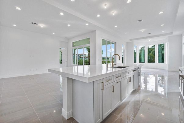 Interior, Kitchen, Recessed Lighting