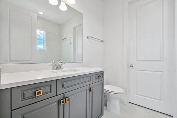 Bathroom, Interior, Recessed Lighting
