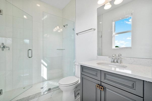 Bathroom, Glass Shower, Interior