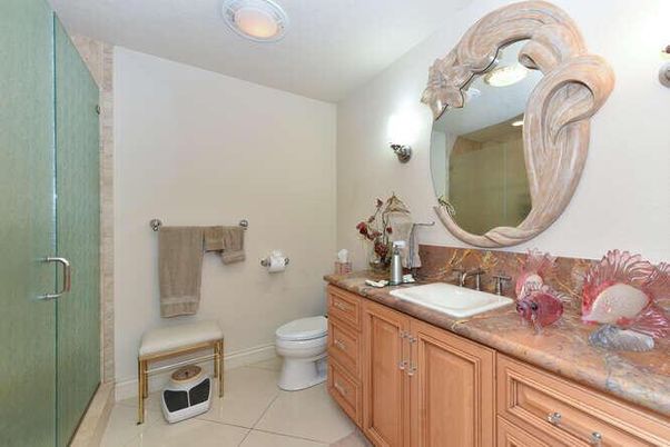 Bathroom, Glass Shower, Interior