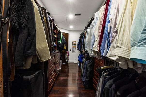 Interior, Recessed Lighting, Walk-in Closets, Wood Texture Flooring
