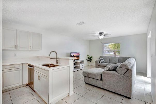 Interior, Kitchen, Living room