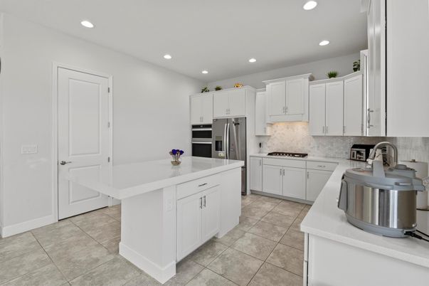 Interior, Kitchen, Recessed Lighting, Stainless Steel Appliances