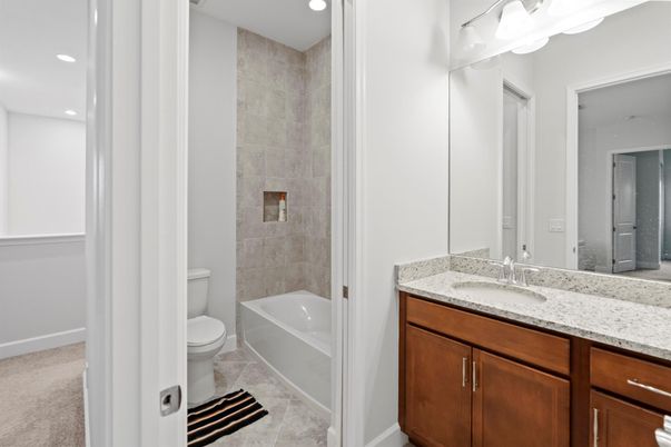 Bathroom, Interior, Recessed Lighting