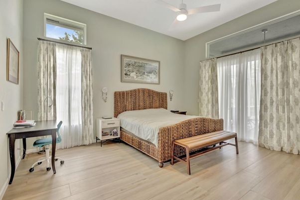 Bedroom, Home Office, Interior, Wood Texture Flooring