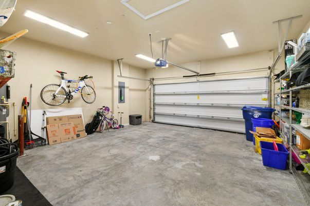 Garage, Interior, Recessed Lighting
