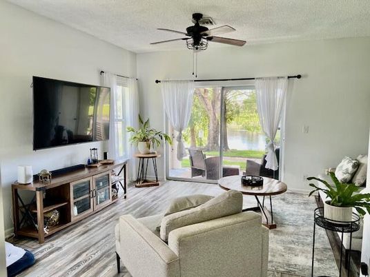 Interior, Living room, Water, Wood Texture Flooring