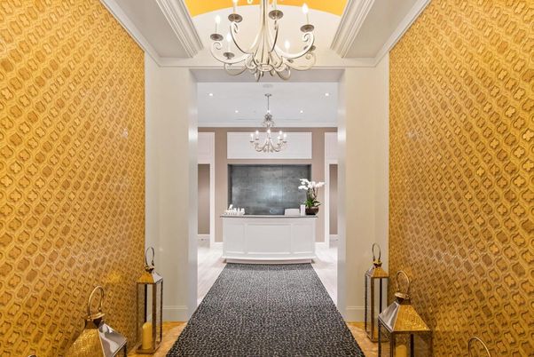 Chandelier, Interior, Recessed Lighting
