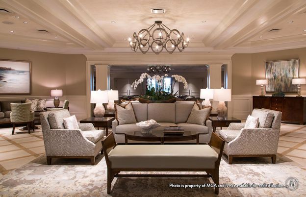Chandelier, Interior, Living room, Recessed Lighting