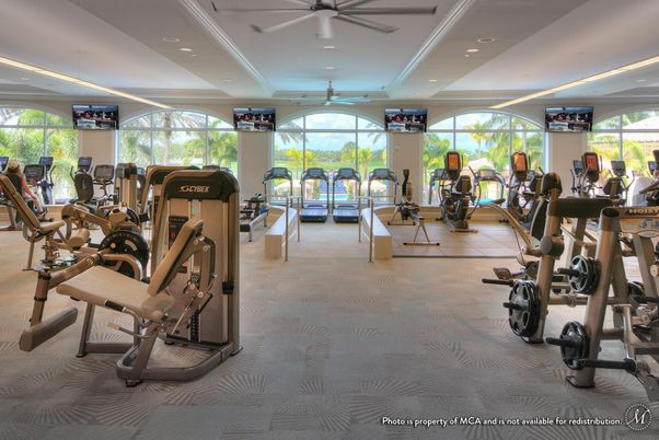 Fitness Equipment, Gym, Interior, Recessed Lighting