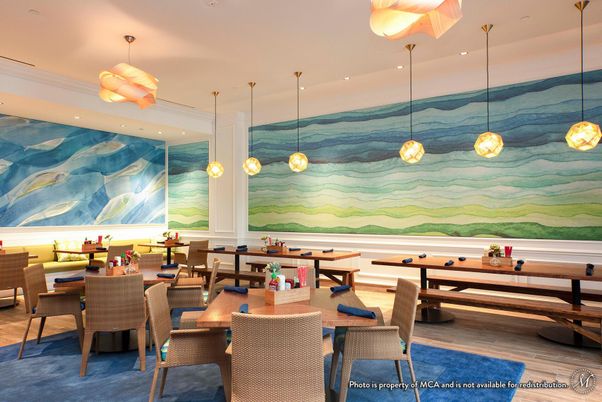 Dining room, Interior, Pendant Lights, Recessed Lighting