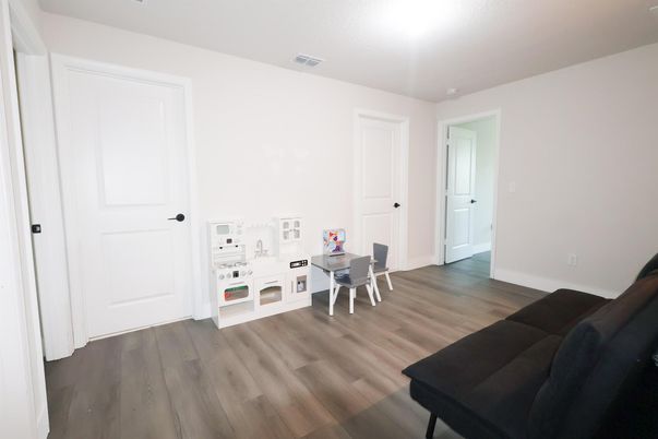 Dining room, Interior, Wood Texture Flooring
