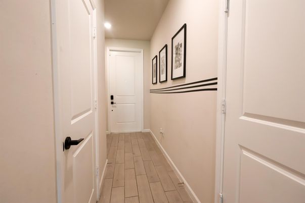 Interior, Recessed Lighting, Wood Texture Flooring