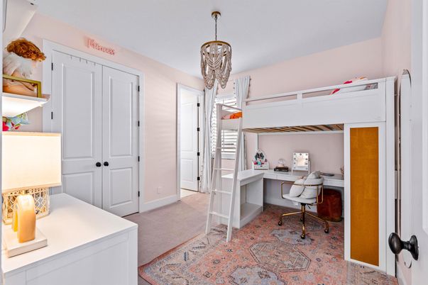 Chandelier, Home Office, Interior