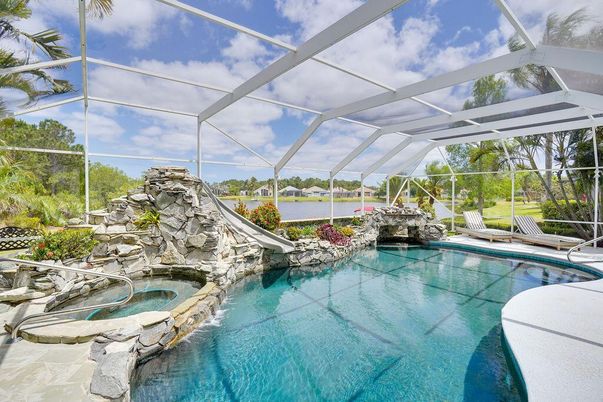 Glass Ceilings, Interior, Pool, Sun Room, Water