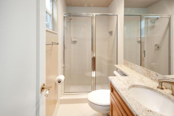 Bathroom, Glass Shower, Interior
