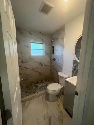 Bathroom, Interior, Marble, Marble Walls