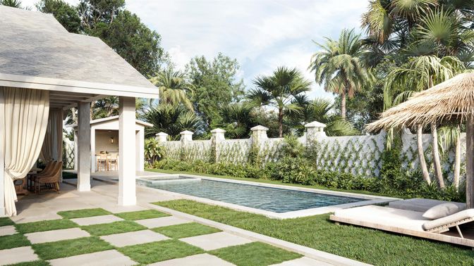 Backyard, Exterior, Pool