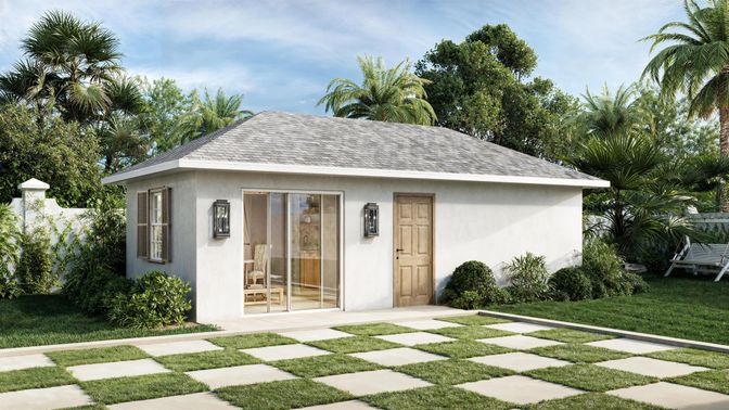 Backyard, Exterior