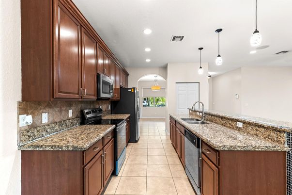 Interior, Kitchen, Pendant Lights, Recessed Lighting