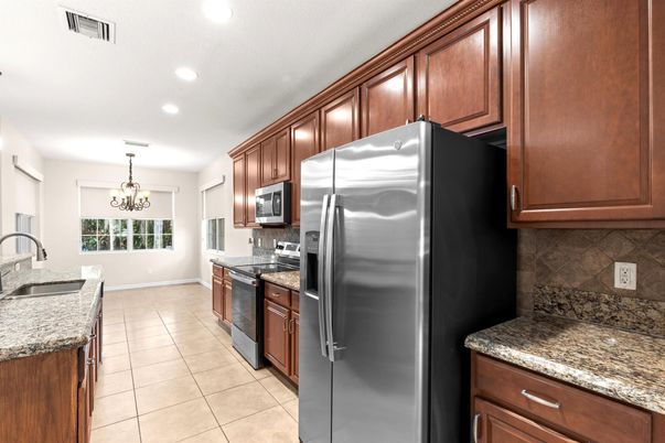 Chandelier, Interior, Kitchen, Pendant Lights, Recessed Lighting