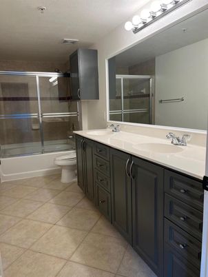 Bathroom, Dual Sink Vanities, Glass Shower, Interior