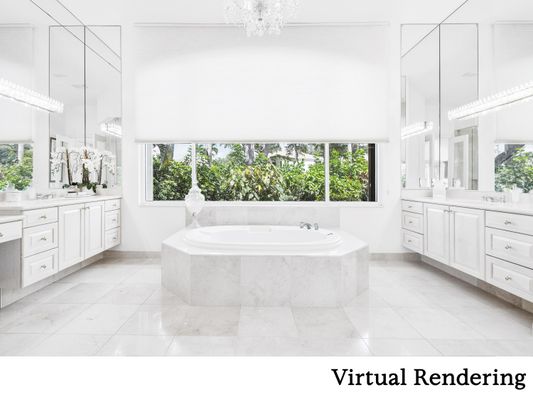 Bathroom, Chandelier, Interior