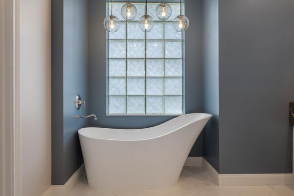 Bathroom, Free Standing Baths, Interior, Marble