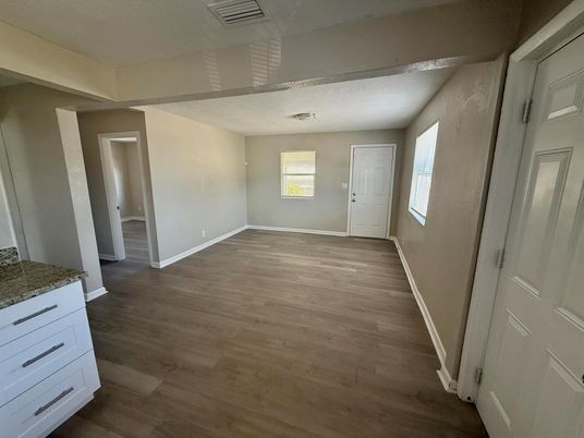 Empty room, Interior, Wood Texture Flooring