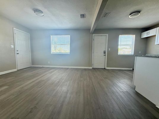 Empty room, Interior, Wood Texture Flooring