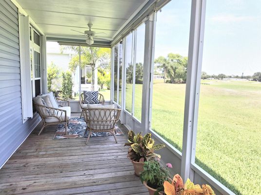 Interior, Sun Room, Wood Texture Flooring