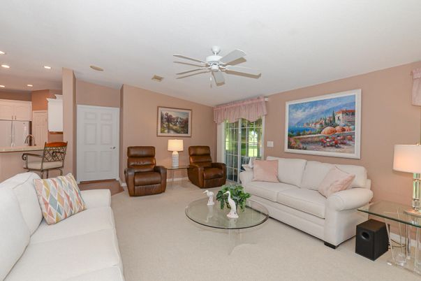 Interior, Kitchen, Living room, Recessed Lighting