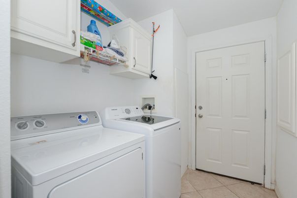 Interior, Washer