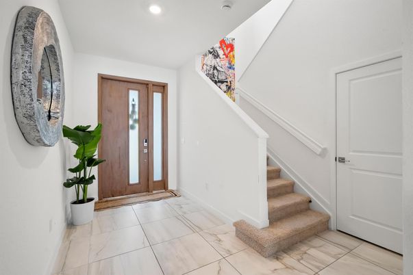 Interior, Marble, Recessed Lighting