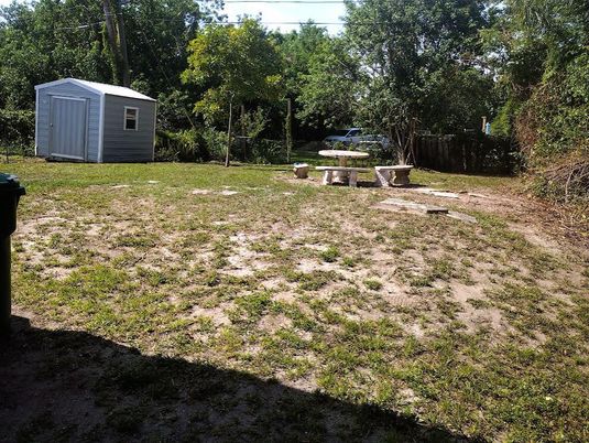 Backyard, Exterior