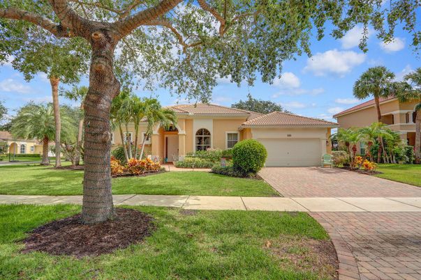 Attached, Backyard, Exterior, Facade, Mediterranean