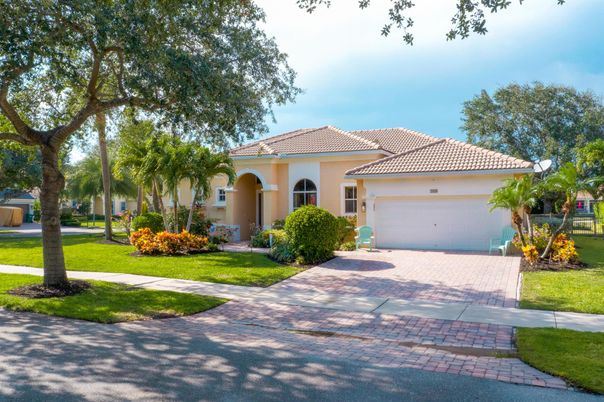 Attached, Backyard, Exterior, Facade, Mediterranean