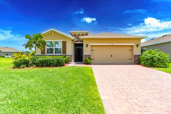 Attached, Backyard, Exterior, Facade, Ranch