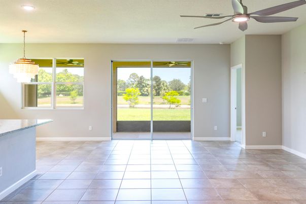 Empty room, Interior, Pendant Lights, Recessed Lighting