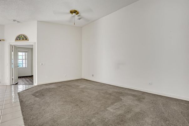Empty room, Fireplace, Interior