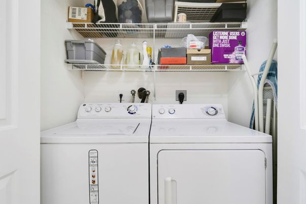 Interior, Utility Closets, Washer