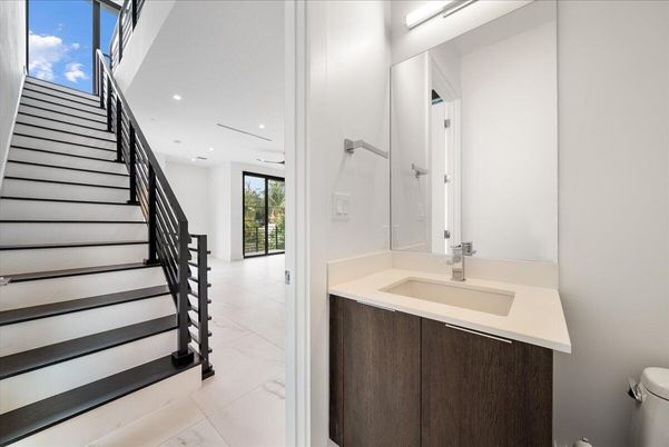 Interior, Marble, Recessed Lighting