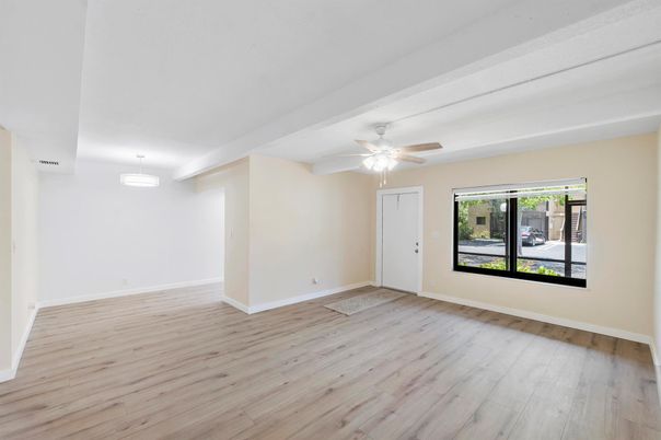 Empty room, Interior, Wood Texture Flooring