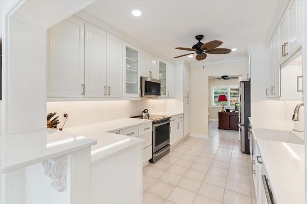 Interior, Kitchen, Recessed Lighting
