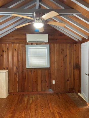 Empty room, Interior, Wood Texture Flooring, Wooden Walls
